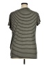 Westport Stripes Gray Short Sleeve T-Shirt Size 1X - photo 2