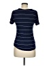 Active Stripes Blue Short Sleeve T-Shirt Size M - photo 2