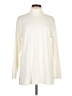 Lands' End 100% Cotton Ivory Long Sleeve Turtleneck Size L - photo 1
