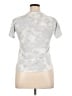Barbie Graphic Silver Short Sleeve Top Size XL - photo 2