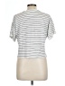FRAME Stripes Silver Short Sleeve T-Shirt Size L - photo 2