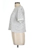 FRAME Stripes Silver Short Sleeve T-Shirt Size L - photo 5