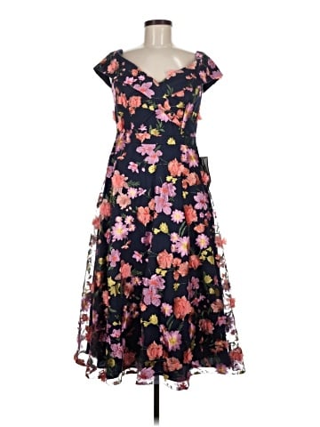 Xscape Cocktail Dress (view 1)