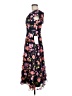 Xscape Floral Black Cocktail Dress Size 6 - photo 5