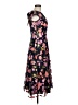 Xscape Floral Black Cocktail Dress Size 6 - photo 4