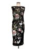FUZZI Floral Black Cocktail Dress Size L - photo 1