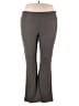 Pink Rose Gray Active Pants Size 3X - photo 1