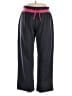Fashion Bug 100% Polyester Color Block Black Track Pants Size XL - photo 1