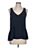 French Connection 100% Polyester Blue Sleeveless Blouse Size L - photo 1