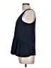 French Connection 100% Polyester Blue Sleeveless Blouse Size L - photo 5