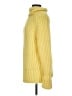 Pilcro Solid Yellow Turtleneck Sweater Size S - photo 5