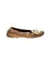 Tory Burch 100% Leather Brown Flats Size 7 1/2 - photo 1