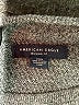 American Eagle Outfitters Stripes Gray Pullover Sweater Size L - photo 7