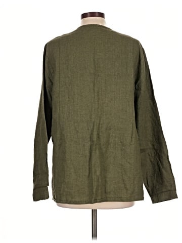 Flax 3/4 Sleeve Blouse (view 2)