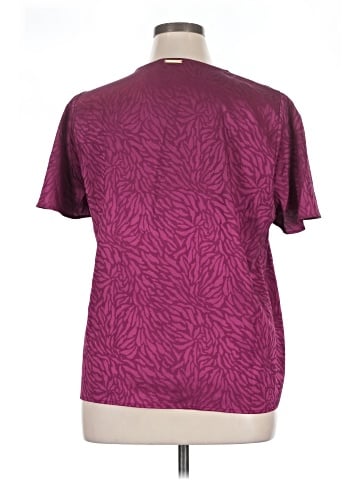 MICHAEL Michael Kors Short Sleeve Blouse (view 2)