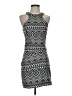 Parker Graphic Gray Casual Dress Size S - photo 1