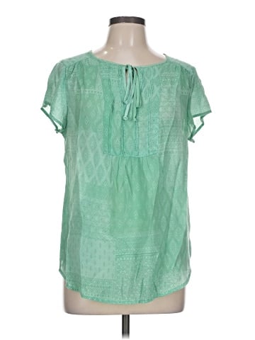 Como Vintage Short Sleeve Blouse (view 1)