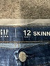Gap Kids Solid Blue Jeans Size 12 - photo 3