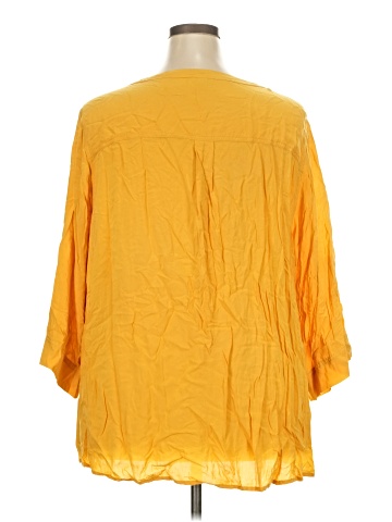 Torrid 3/4 Sleeve Blouse (view 2)