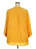Torrid 100% Rayon Yellow 3/4 Sleeve Blouse Size 5X Plus (5) - photo 2