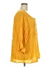 Torrid 100% Rayon Yellow 3/4 Sleeve Blouse Size 5X Plus (5) - photo 4