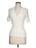 Sanctuary Ivory Short Sleeve Blouse Size L - photo 1