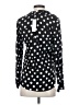 L'Agence Polka Dots Black Long Sleeve Blouse Size XS (0) - photo 2