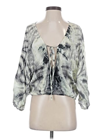 Blu Moon 3/4 Sleeve Blouse (view 1)