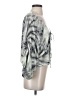 Blu Moon 100% Rayon Green 3/4 Sleeve Blouse Size XS (0) - photo 4