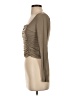 Final Touch Tan Long Sleeve Top Size S - photo 5