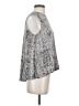 Enza Costa 100% Rayon Gray Sleeveless Blouse Size Sm (1) - photo 4