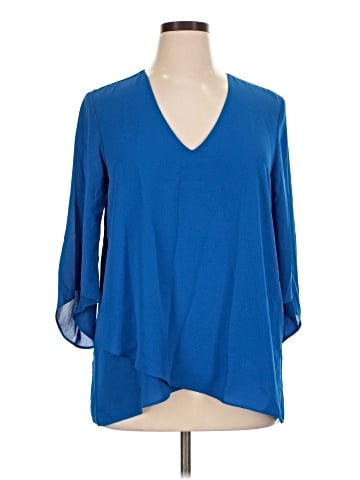 Karen Kane 3/4 Sleeve Blouse (view 1)