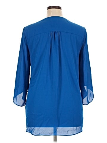 Karen Kane 3/4 Sleeve Blouse (view 2)