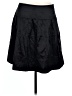 BCBGMAXAZRIA Solid Black Silk Skirt Size 10 - photo 1