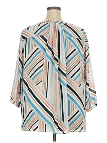 Not Your Daughter's Jeans 3/4 Sleeve Blouse (view 2)