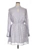 ModCloth 100% Polyester Gray Casual Dress Size XL - photo 1