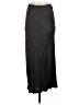 Zara Solid Black Casual Skirt Size S - photo 1