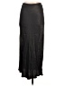 Zara Solid Black Casual Skirt Size S - photo 2