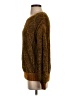 T Tahari Tweed Brown Pullover Sweater Size S - photo 5