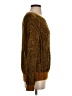T Tahari Tweed Brown Pullover Sweater Size S - photo 4