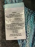 MPG Chevron-herringbone Teal Casual Dress Size M - photo 8
