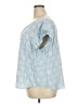 Kenar Blue Short Sleeve Blouse Size 2X - photo 5