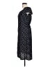 Monteau Polka Dots Black Casual Dress Size L - photo 5