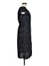 Monteau Polka Dots Black Casual Dress Size L - photo 4