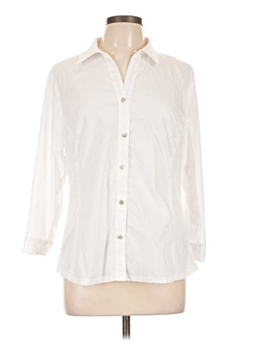 Zac & Rachel 3/4 Sleeve Button-Down Shirt (view 1)
