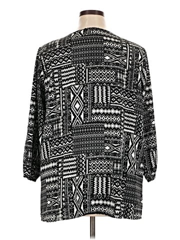 Mario Serrani 3/4 Sleeve Blouse (view 2)