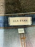 Lila Ryan Solid Blue Jeans Size 16W - photo 4