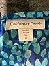 Coldwater Creek 100% Polyester Animal Print Teal Short Sleeve Blouse Size 1X - photo 7