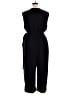 Theory 100% Polyester Solid Black Jumpsuit Size XXL - photo 2