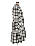 ME+EM Plaid Gray Casual Dress Size 10 - photo 4